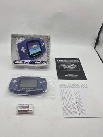Nintendo - Gameboy Advance - Purple Edition - Complete with, Nieuw