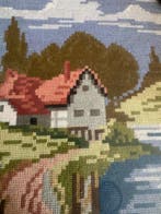 Décoration murale - Broderie sur toile
