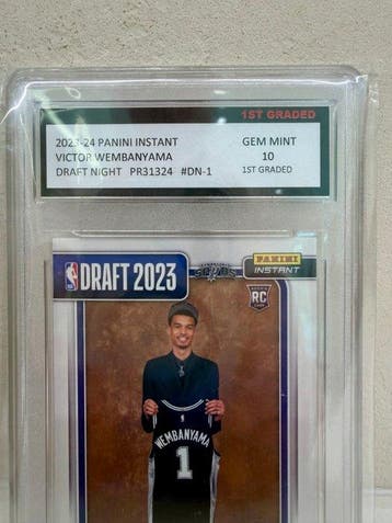 Victor Wembanyama – 2023-24 Panini Instant Draft Night #DN-1