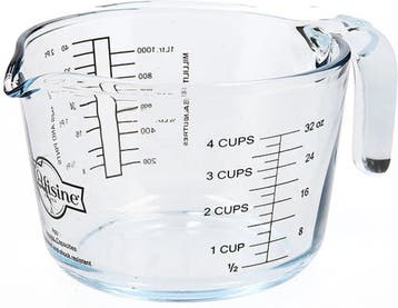 O Cuisine Maatbeker Glas, Verzenden, Nieuw