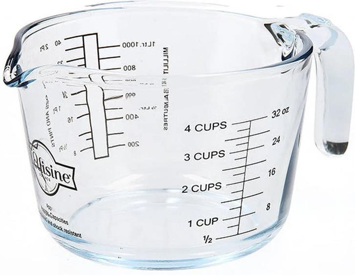 O Cuisine Maatbeker Glas, Maison & Meubles, Cuisine | Ustensiles de cuisine, Envoi
