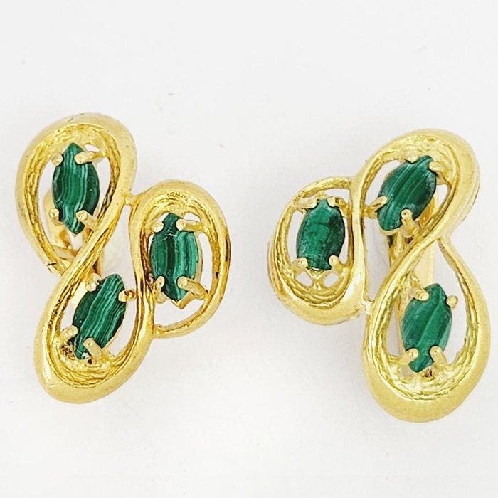 Oorbellen - 18 karaat Geel goud, Bijoux, Sacs & Beauté, Boucles d'oreilles
