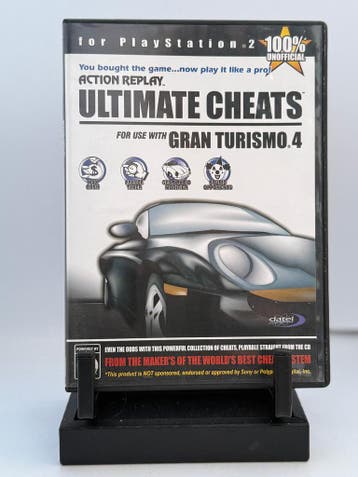 Action Replay Ultimate Cheats Gran Turismo 4 - Playstation 2, Games en Spelcomputers, Verzenden, Gebruikt