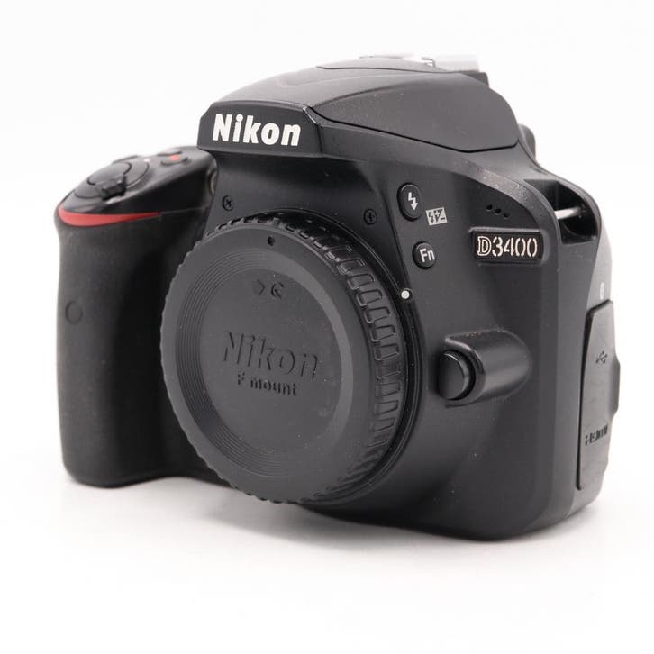 Nikon D3400 body zwart | Occasion, Audio, Tv en Foto, Fotocamera's Digitaal, Ophalen of Verzenden