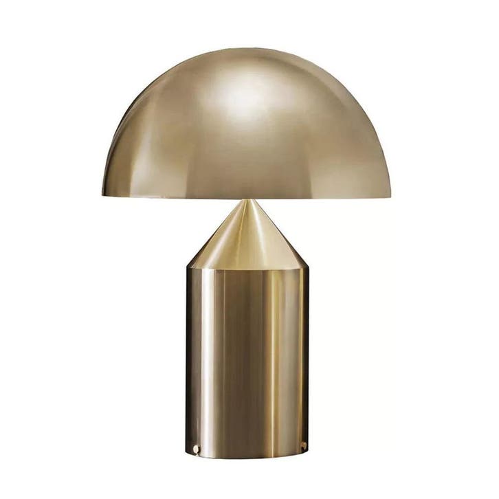 Oluce Atollo 35 Tafellamp Goud, Huis en Inrichting, Lampen | Tafellampen, Nieuw, Verzenden