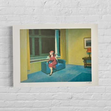 Edward Hopper Woman at the Window Lithografie Arches 300gsm