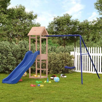vidaXL Speelhuis massief douglashout, Enfants & Bébés, Verzenden