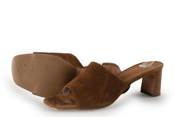 Manfield Muiltjes in maat 41 Bruin, Kleding | Dames, Bruin, Verzenden, Manfield, Gedragen