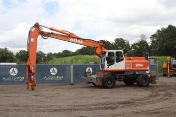 Veiling: Wielgraafmachine Atlas 1704 Diesel 139kW 1997, Ophalen