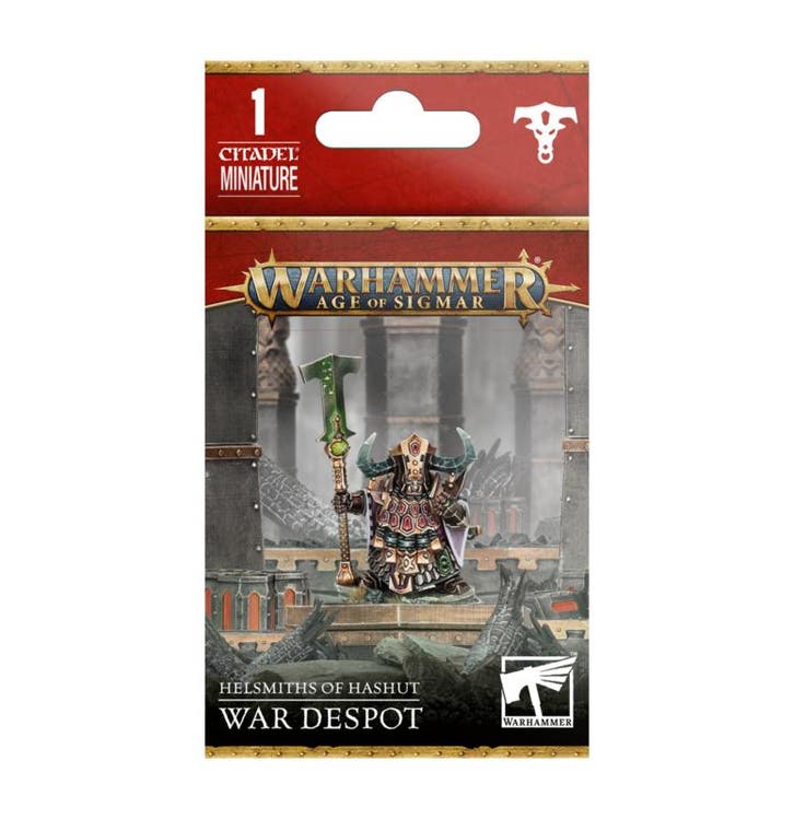 Helsmiths of Hashut War Despot (Warhammer nieuw), Hobby & Loisirs créatifs, Wargaming, Enlèvement ou Envoi