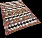 Soumak kelim (unused)-handgeweven-wol - kleurrijk kelim -, Huis en Inrichting, Stoffering | Tapijten en Vloerkleden, Nieuw