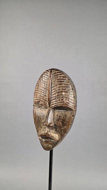 Houten masker - Dan - Ivoorkust (Zonder minimumprijs)