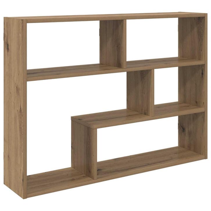 vidaXL Wandplank Muurmontage Artisanaal eiken 95 x 20 x 69,5, Maison & Meubles, Armoires | Armoires murales, Envoi