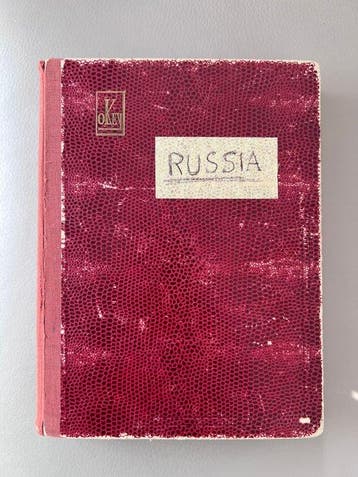 Rusland 1883/1987 - 2 albums met postzegels van RSFSR en, Gestempeld