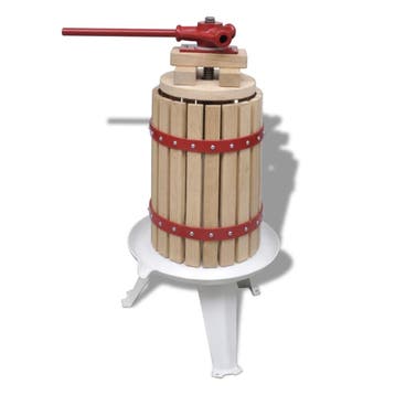vidaXL Fruit- en wijnpers 6 L, Hobby en Vrije tijd, Verzenden, Nieuw