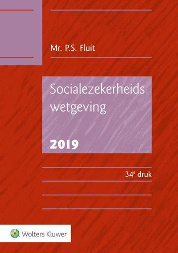 Socialezekerheidswetgeving 2019 9789013152371 P.S. Fluit, Verzenden, Zo goed als nieuw, P.S. Fluit