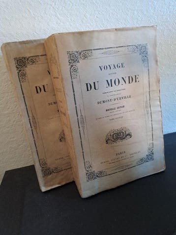 Dumont DUrville - Voyage Autour du Monde - 1865, Antiek en Kunst