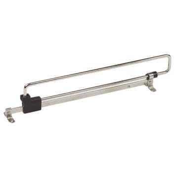Kledinghanger op geleider chroom 400 mm, Nieuw, Overige materialen