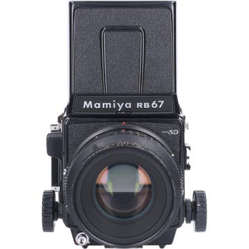 Mamiya RB67 Pro-SD + Mamiya K/L 127mm f/3.5 L CM3263, Ophalen of Verzenden