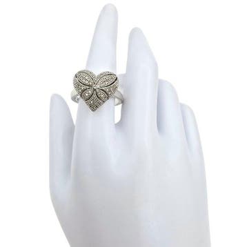 Zonder minimumprijs - Ring Zilver - Diamanten, Nieuw