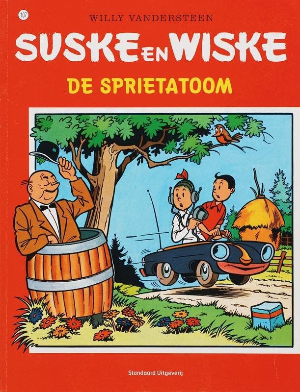 De sprietatoom / Suske en Wiske / 107 9789002112461, Livres, BD, Envoi