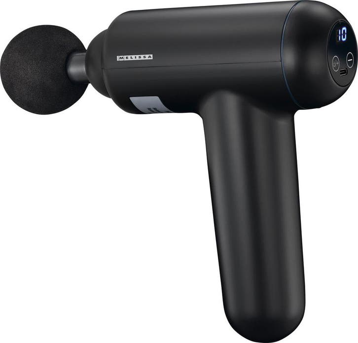 Massage gun - Massage apparaat - Massage pistool - Zwart - M, Sports & Fitness, Produits de massage, Envoi