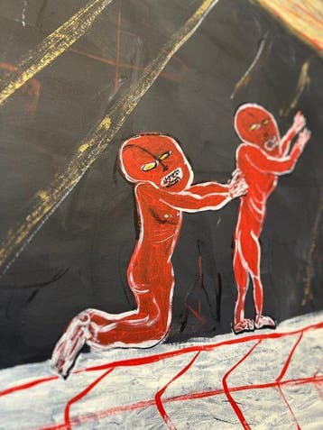 Malo - The Communion - like basquiat