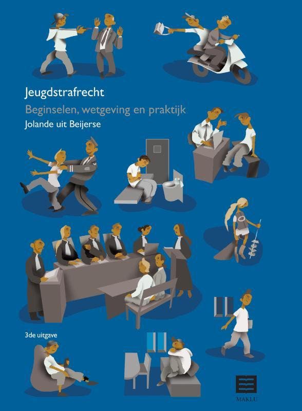Jeugdstrafrecht 9789046609095 Jolande Uit Beijerse, Livres, Science, Envoi