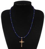 Lapis lazuli - Exorcisme - Sint-Benedictus-kruis -, Antiek en Kunst