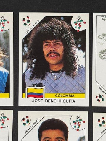 1990 Panini Italia 90 World Cup, Colombia: complete team, Nieuw