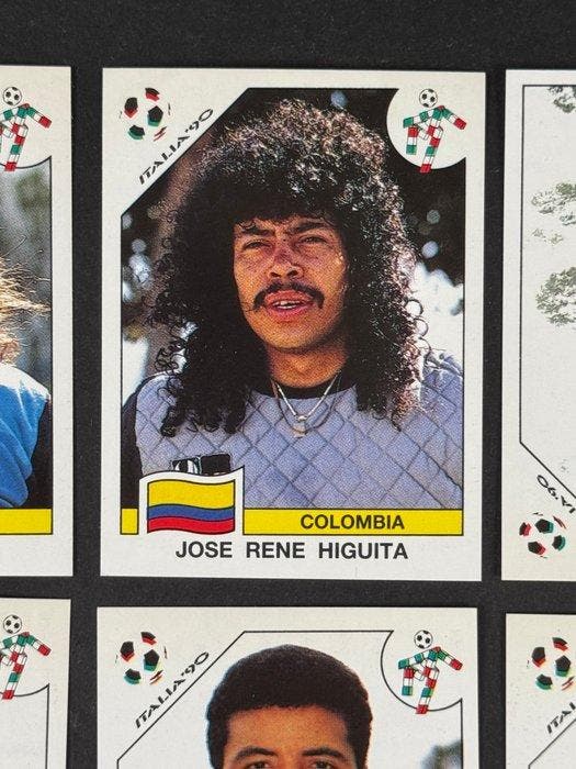 1990 Panini Italia 90 World Cup, Colombia: complete team, Verzamelen, Stickers