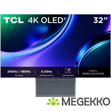 TCL 32X3A 32  4K UHD 480Hz W-OLED Gaming Monitor, Verzenden, Nieuw