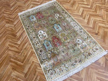 Hereke - Tapis - 154 cm - 94 cm - Soie dHereke