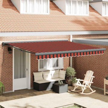 vidaXL Elektrische Zonneluifel 4 x 3 m, Verzenden, Nieuw