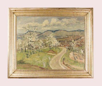 Hermann Umgelter (1891-1962) - Frühling im Remstal