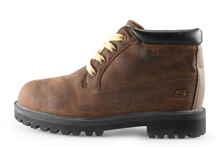 Skechers Veterboots in maat 43 Bruin, Vêtements | Hommes, Chaussures, Envoi