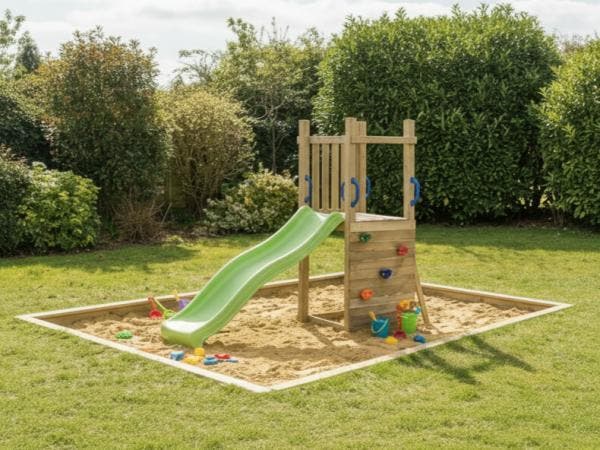 Veiling - Speeltoestel met glijbaan 235x70x175cm, Kinderen en Baby's, Speelgoed | Buiten | Speeltoestellen