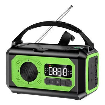 12000mAh Radio Powerbank op Zonne-energie met Dynamo -, Télécoms, Verzenden