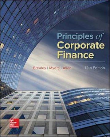 Principles of Corporate Finance 9781259144387, Verzenden, Gelezen, Richard A. Brealey