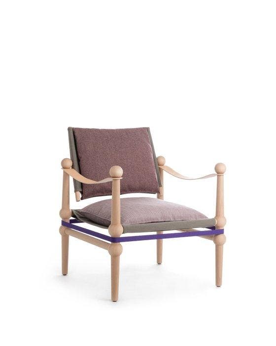 Magis - Konstantin Grcic - Chaise longue - Twain - Hêtre, Antiquités & Art, Art | Objets design