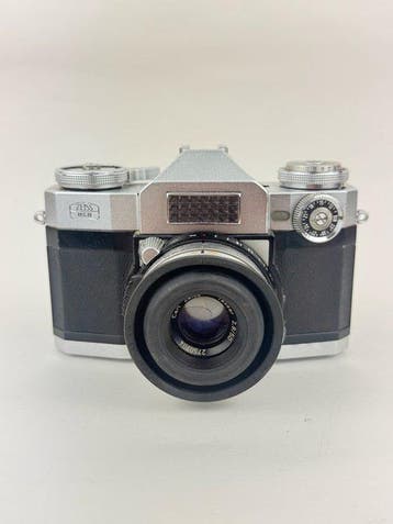 Zeiss Ikon with Tessar 2,8/50mm Lens + Leather case Appareil, Nieuw