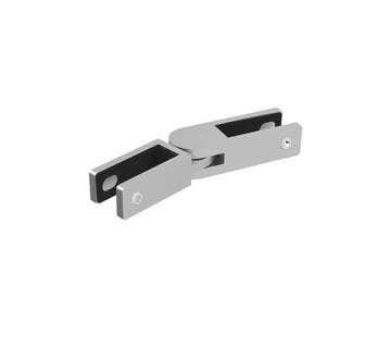 Balustrade glasklem glas/glas flexibel RVS, Verzenden, Nieuw