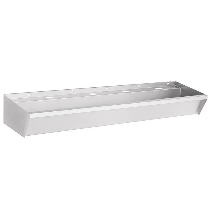 Wasbak | RVS | 4 Kraangaten | Incl. Afvoerplug |, Zakelijke goederen, Horeca | Keukenapparatuur, Nieuw in verpakking, Verzenden