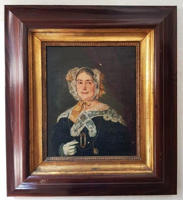 Spaanse school (XIX) - Portrait of Juana de Díaz y de Collar