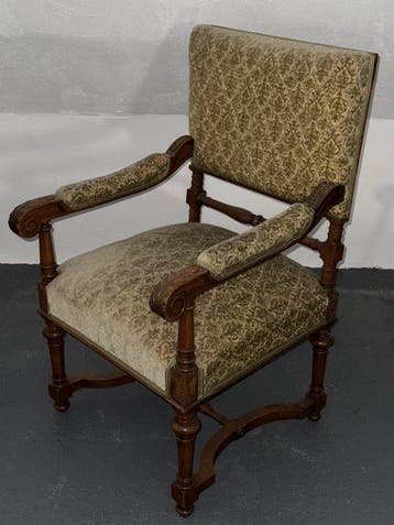 Fauteuil - Bois - anciens fauteuils de trône