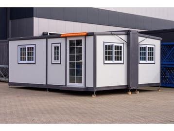 Veiling - RTE mobiele woonunit uitklapbaar 28m², Nieuw