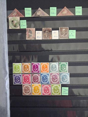 Monde - Collection de timbres de grande valeur. Valeur