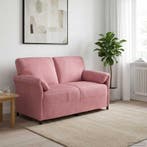 vidaXL 2-Zits Sofa Roze 158 x 83 x 95 cm Fluweel, Verzenden