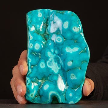 Échantillons de malachite et de chrysocolle Formation