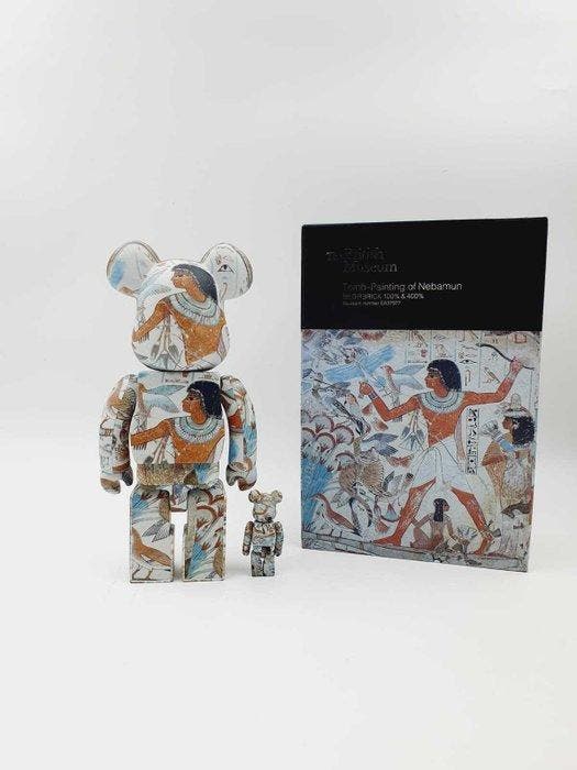 NO RESERVE Medicom Toy - Be@rbrick 400% + 100% - The British, Antiquités & Art, Art | Peinture | Moderne